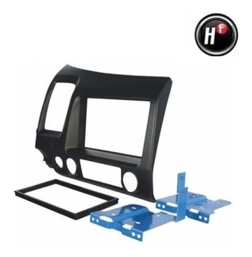 Frente Base Autoestéreo 2 DIN HF Audio HF-0812DD Honda Civic 2006-2011 - Audioshop México lo mejor en Car Audio en México -  HF Audio